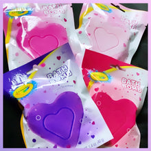 Load image into Gallery viewer, HEART SHAPE BATH BOMBS
