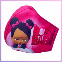 Load image into Gallery viewer, Pink Boss Baby Face Mask
