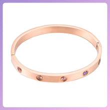 Load image into Gallery viewer, Rose Gold Princess Bangle
